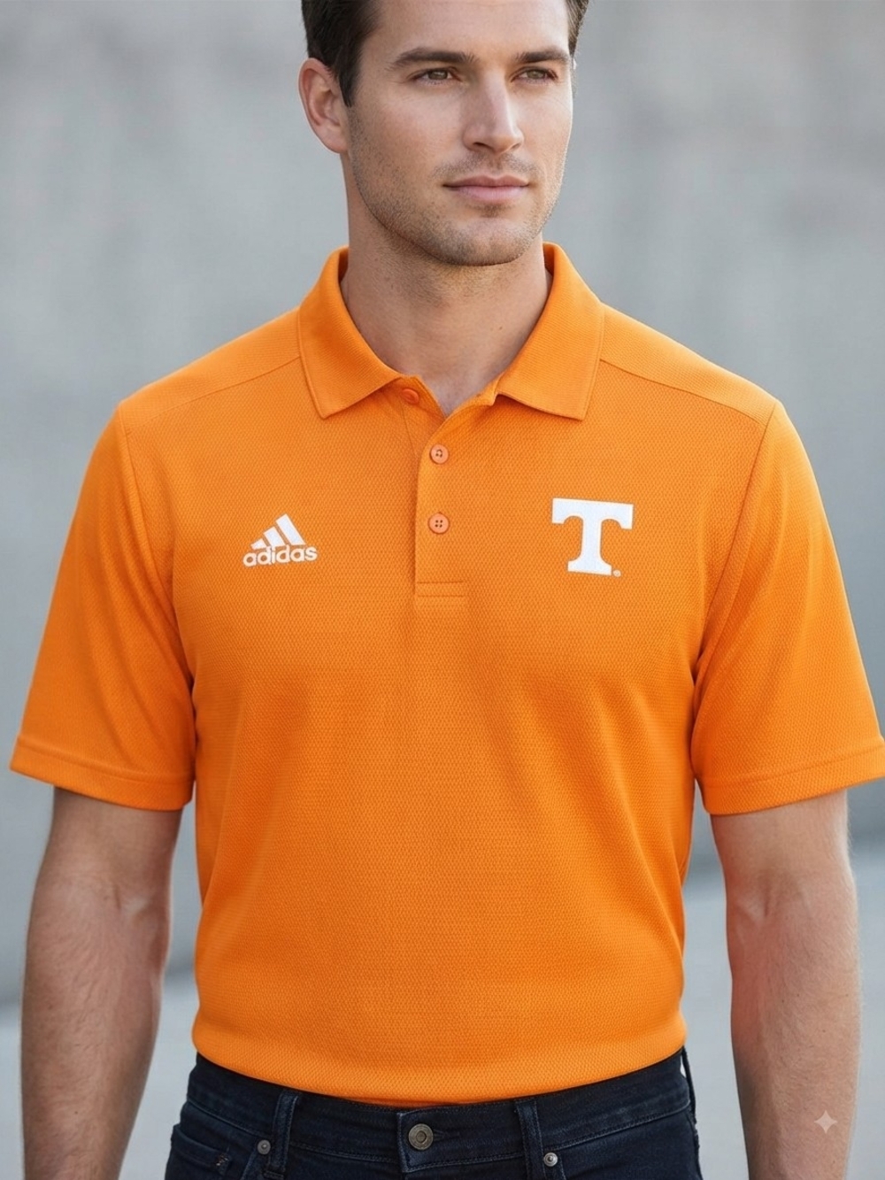 Adidas Climacool University of Tennessee Volunteers Orange Polo Shirt Size L
